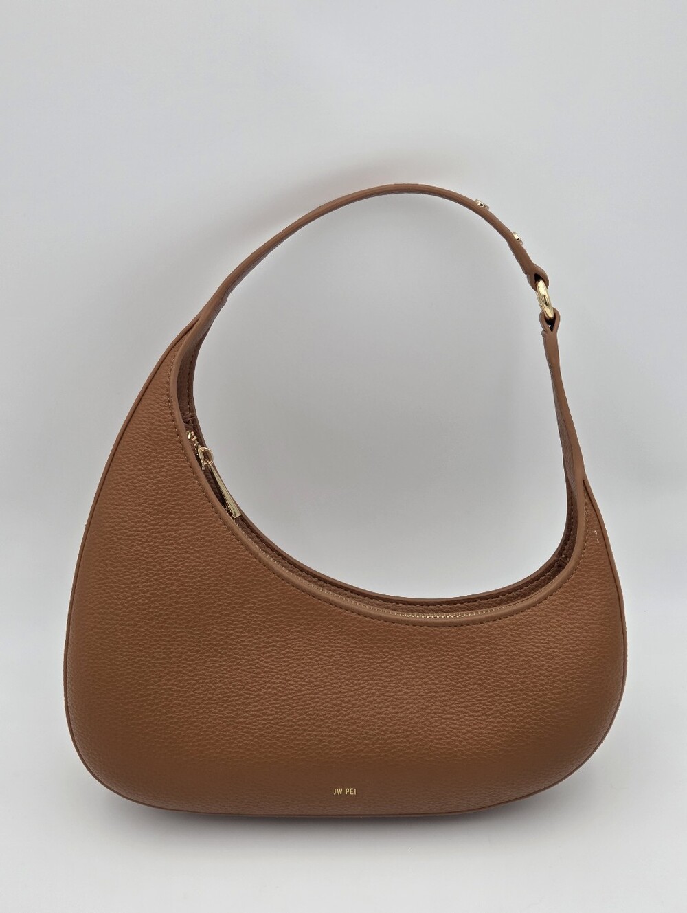 JW PEI Harlee Shoulder Bag in Brown Vegan Leather